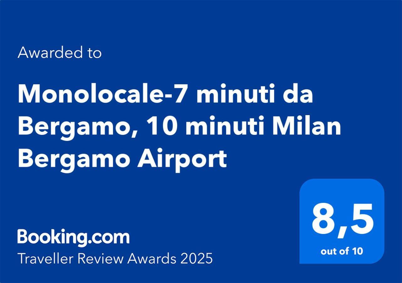 GorleMonolocale-7 Minuti Da Bergamo, 10 Minuti Milan Bergamo Airport公寓 外观 照片